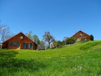 Chalet en bois dans le Jura